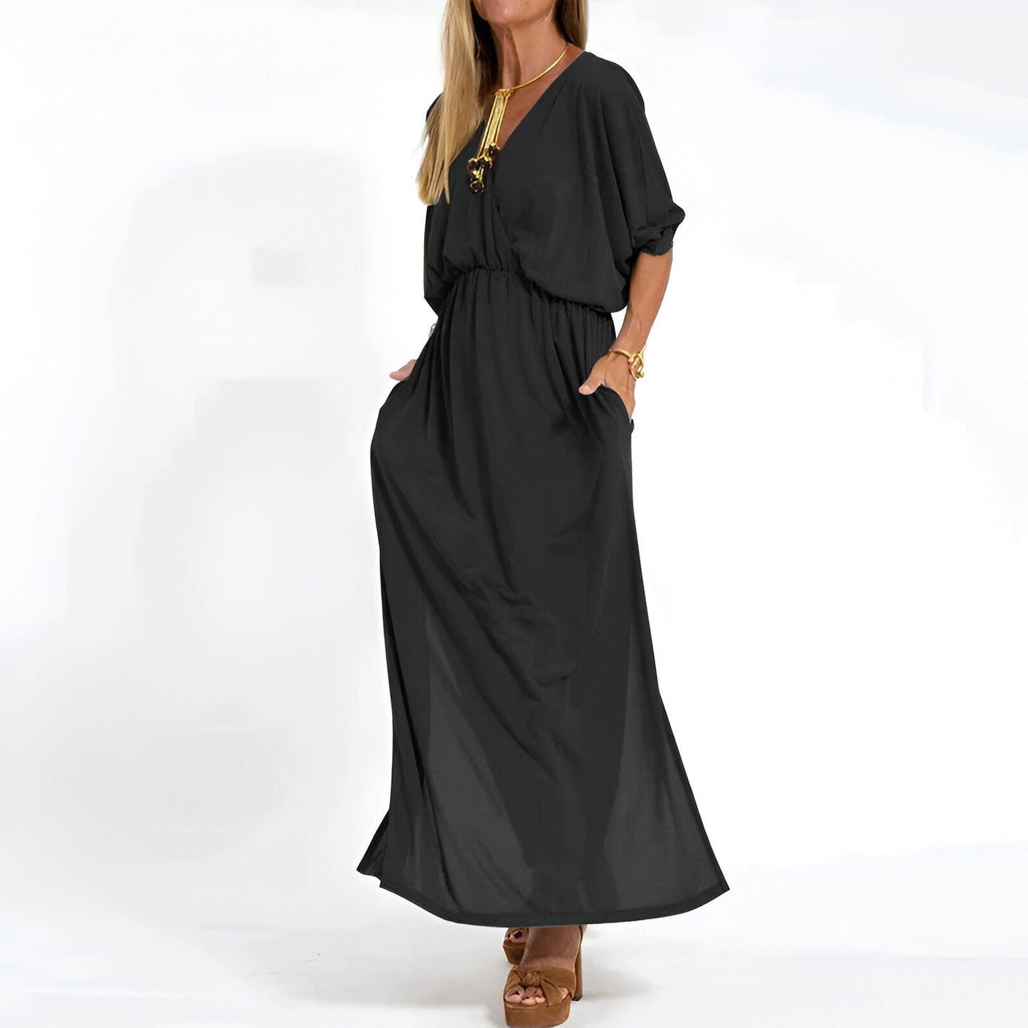 Valérie | Robe longue élégante et confortable