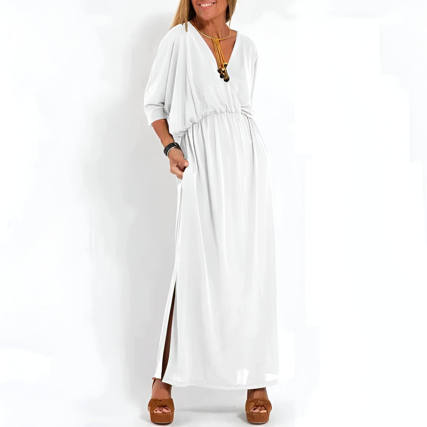 Valérie | Robe longue élégante et confortable