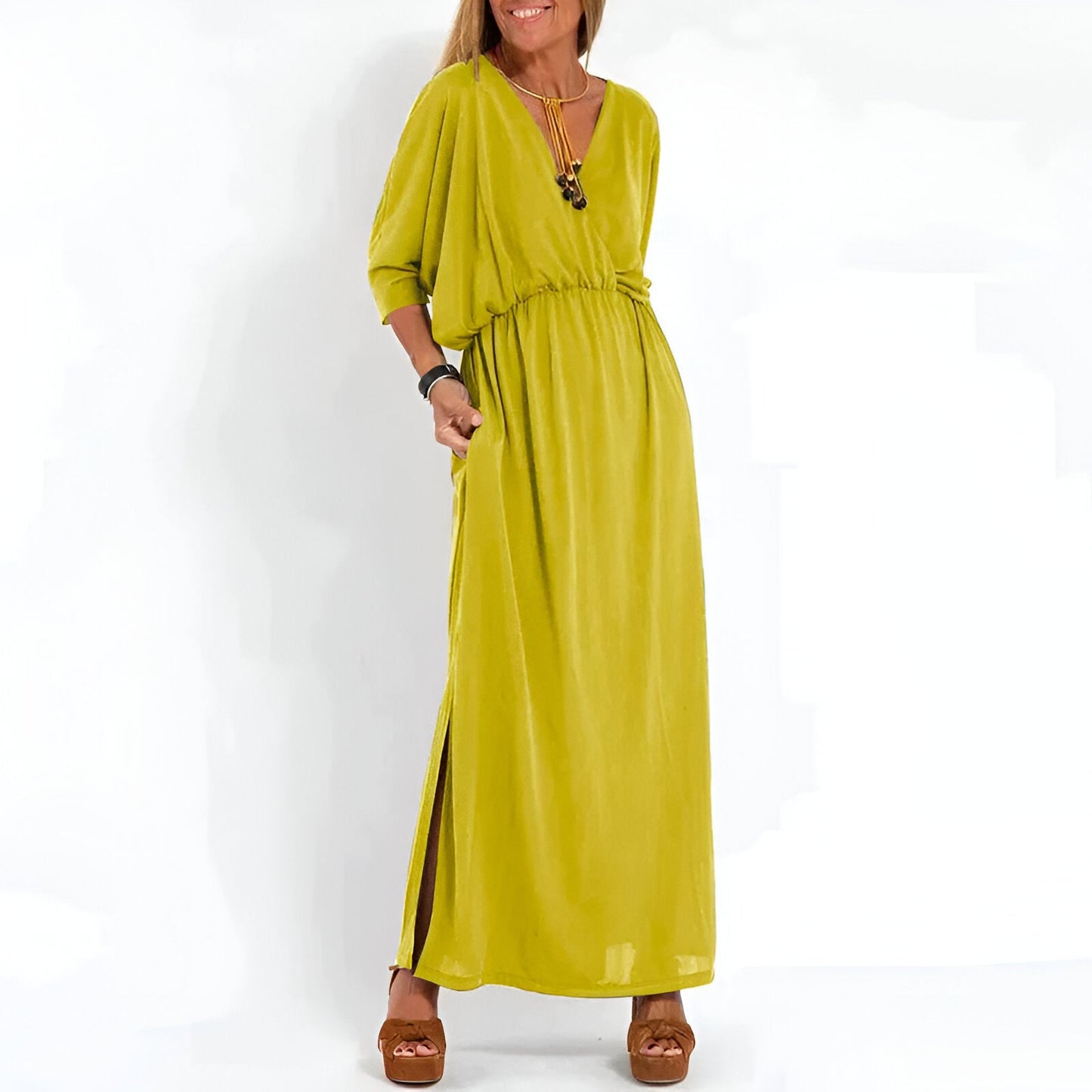 Valérie | Robe longue élégante et confortable