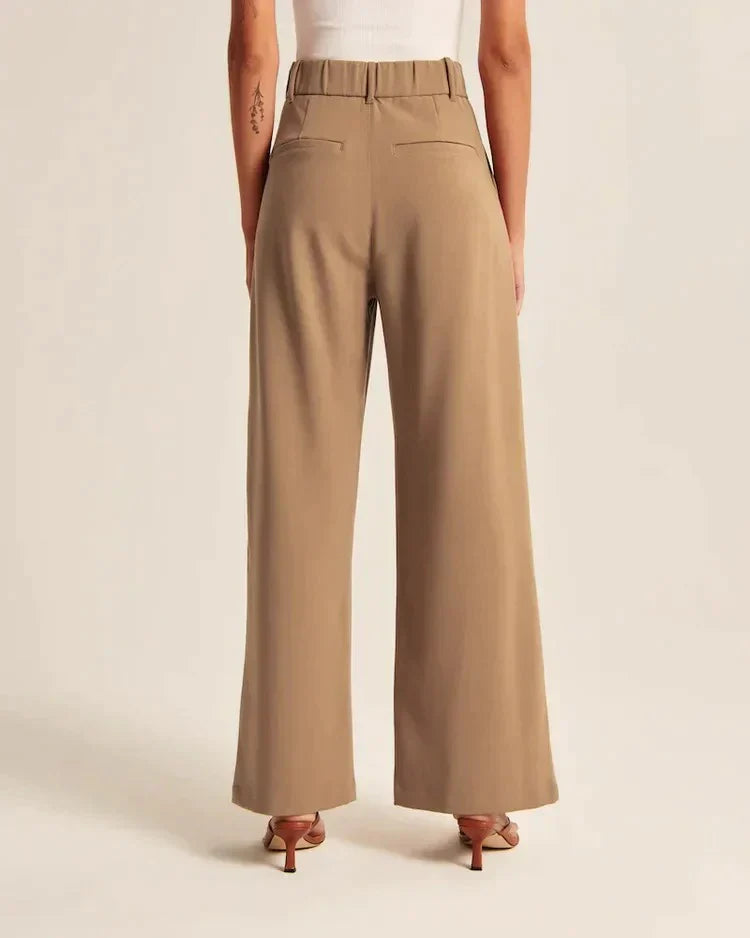 Valérie | Pantalon tailleur à jambe large