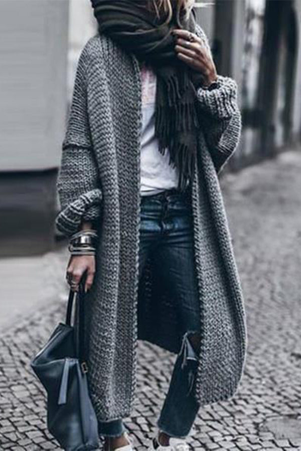 Thérèse | Cardigan à manches longues en maille