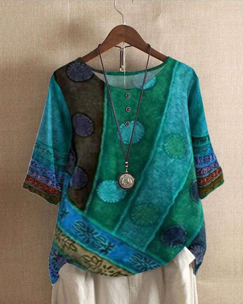 Anaïs | Chemisier Vintage Boho