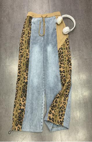 Theresa | Pantalon en denim avec profil latéral