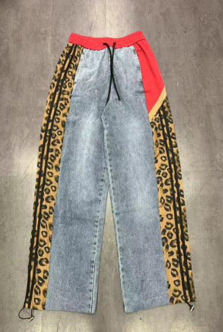 Theresa | Pantalon en denim avec profil latéral