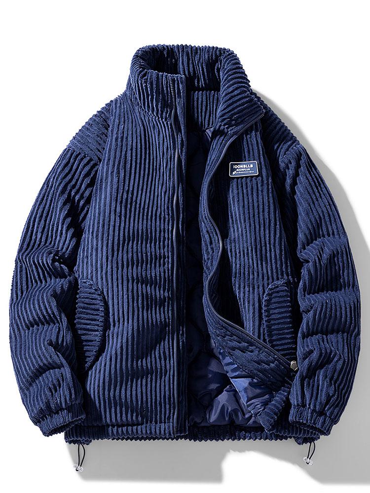 Colombe | Manteau d'hiver chaud en velours côtelé