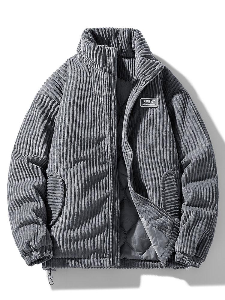 Colombe | Manteau d'hiver chaud en velours côtelé