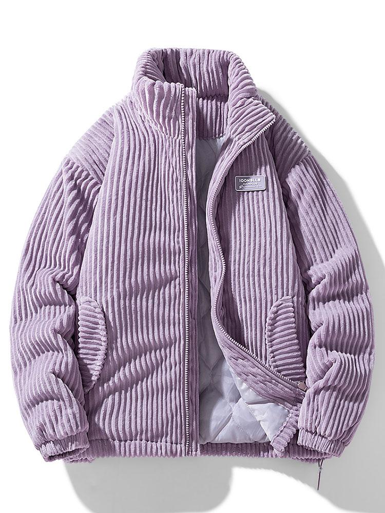 Colombe | Manteau d'hiver chaud en velours côtelé