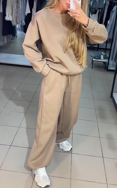 Dazzle Diamond | Ensemble sweat-shirt et pantalon