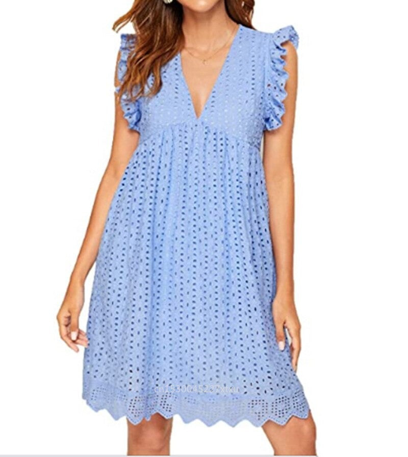 Robe 2 en 1 avec poches intégrées et short