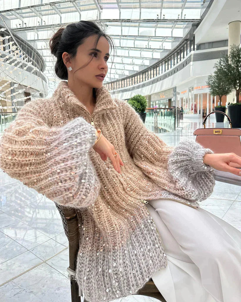 Clara | Pull à paillettes Angelic pour femmes