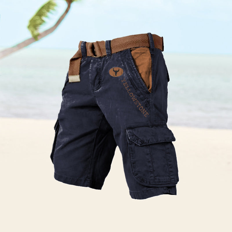 Damien™ Short cargo d'été en coton pour hommes