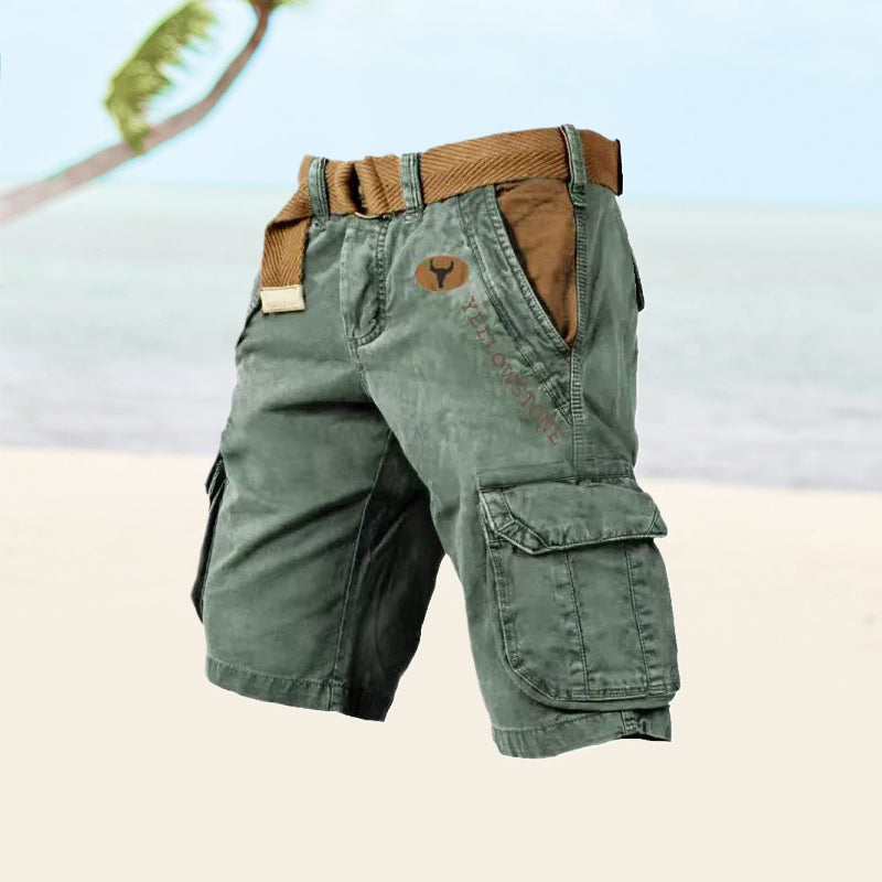 Damien™ Short cargo d'été en coton pour hommes