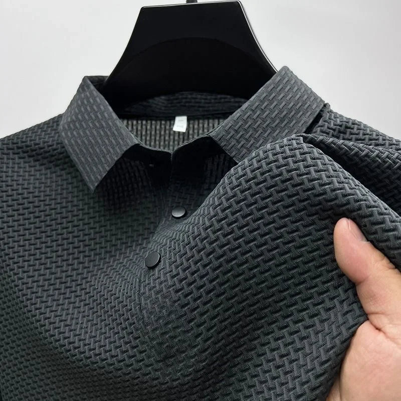 Polo premium à manches courtes pour hommes