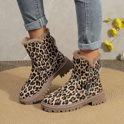 Safari | Bottes d'hiver élégantes et fourrées