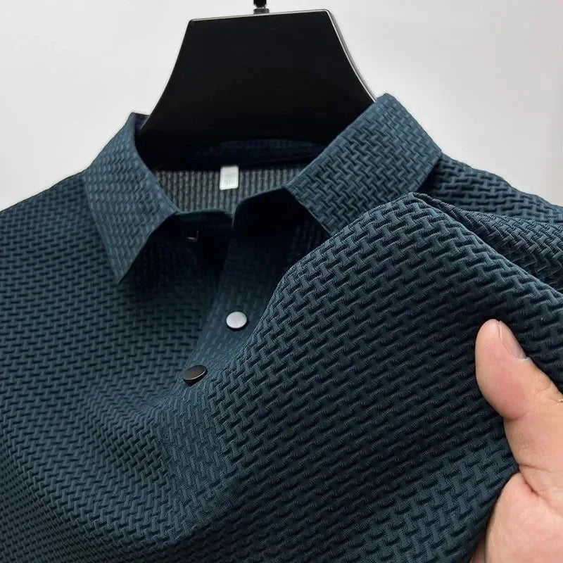 Polo premium à manches courtes pour hommes