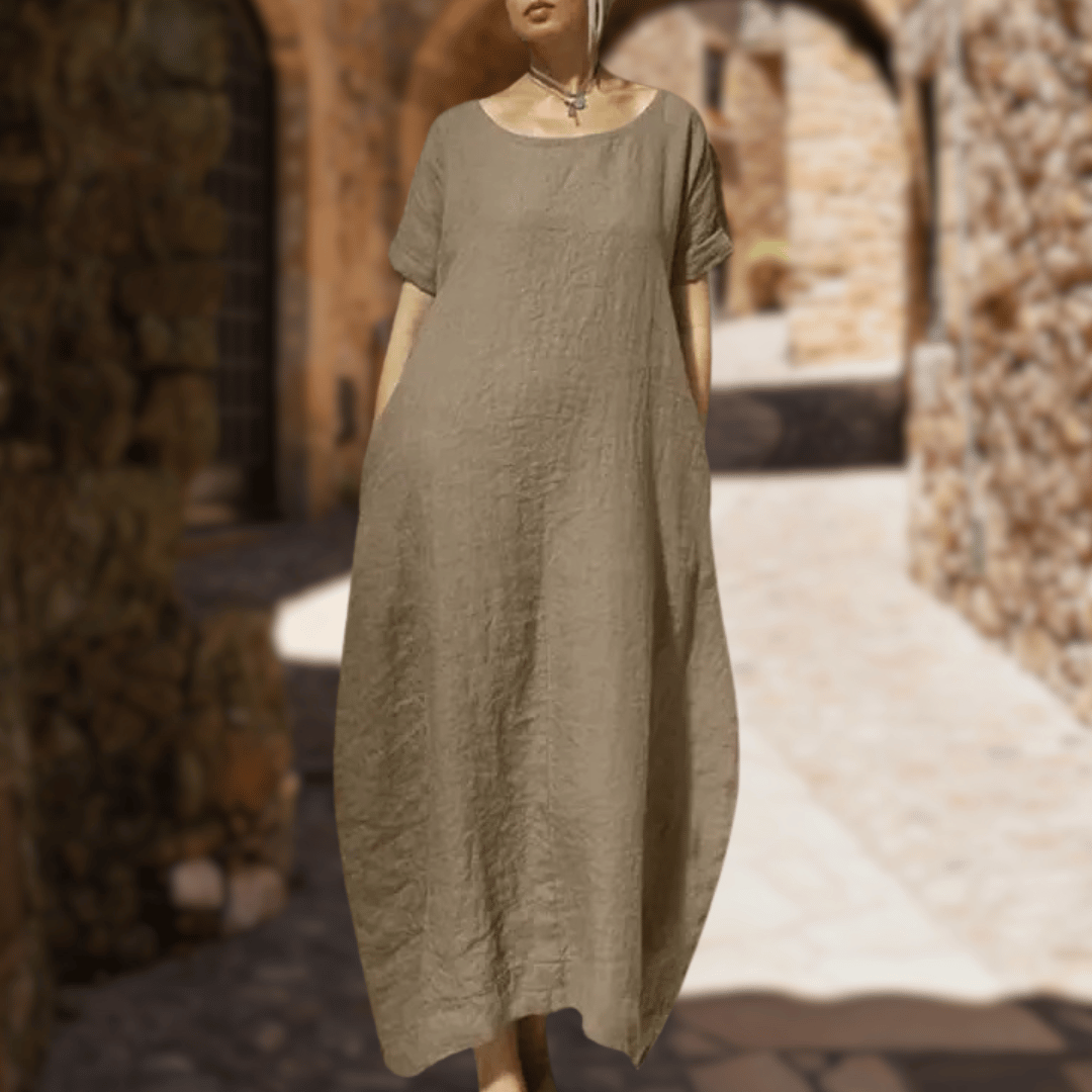 Claire® | Robe longue décontractée, douce et confortable