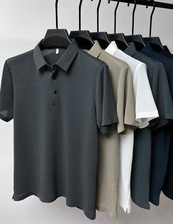 Polo premium à manches courtes pour hommes