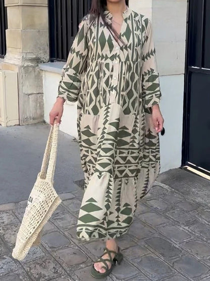 Robe bohème pour femmes mûres soucieuses de leur style