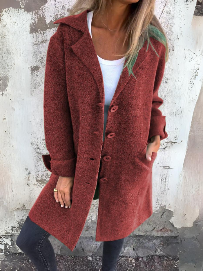 Britney | Manteau long décontracté pour le printemps