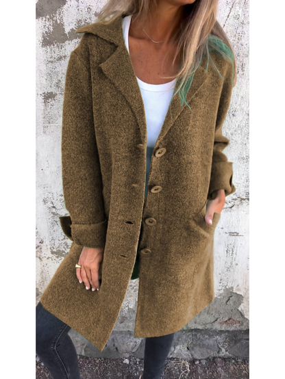 Britney | Manteau long décontracté pour le printemps