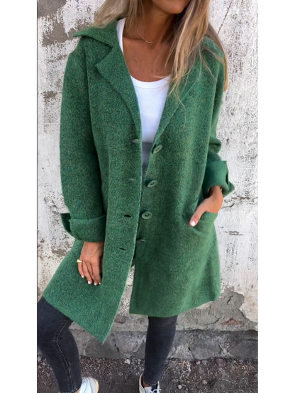 Britney | Manteau long décontracté pour le printemps
