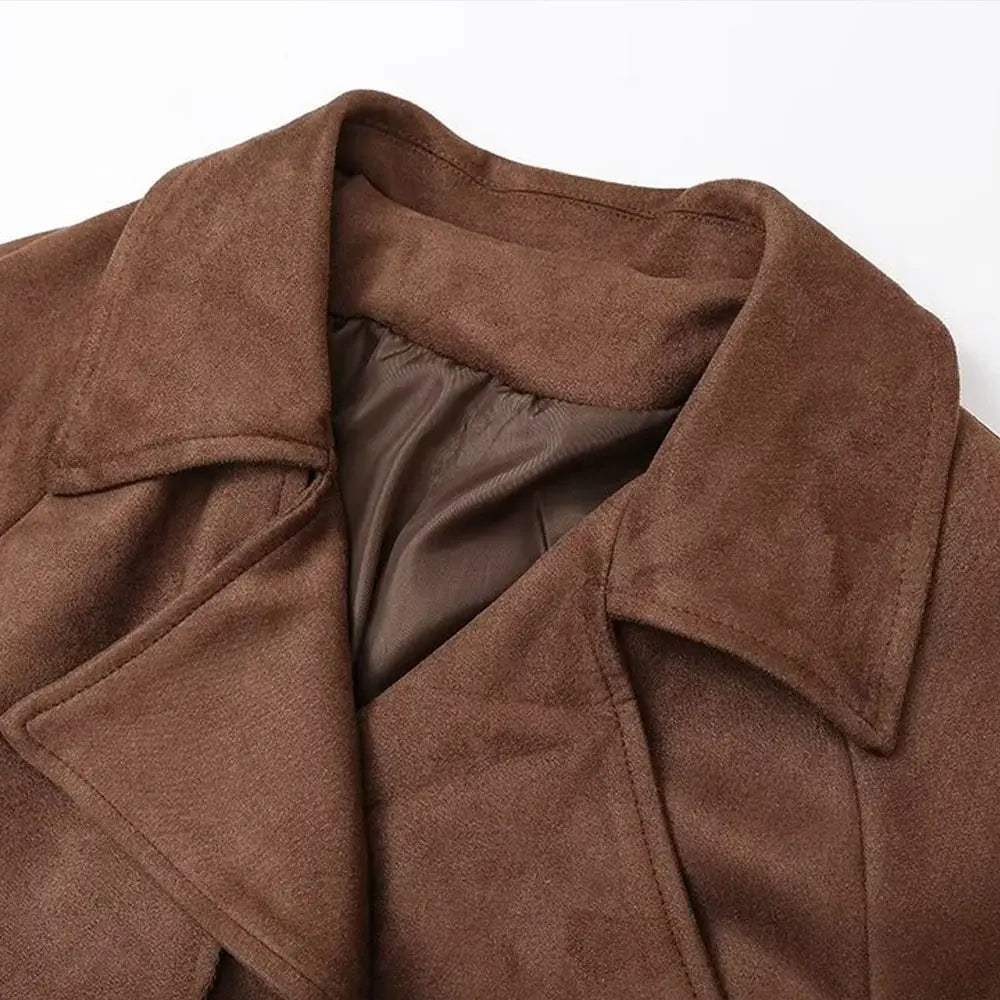 Molly™ | Trench-coat en faux daim