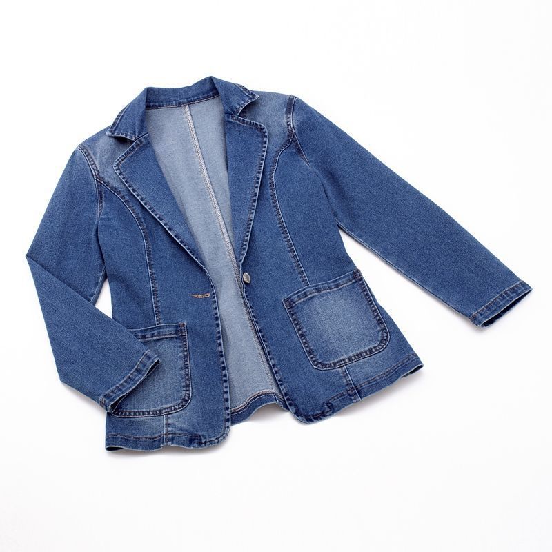 Anne | Blazer classique en denim