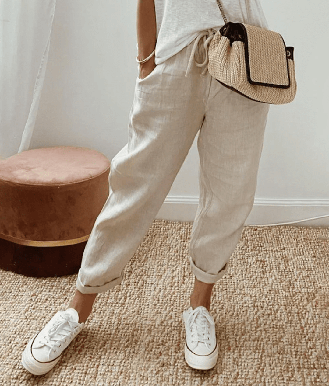 Sarah™ | Pantalon en coton élégant