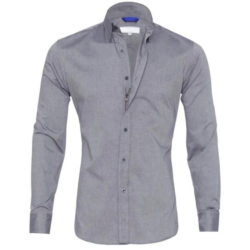 Milan™ | CHEMISE ZIPPÉE INFROISSABLE