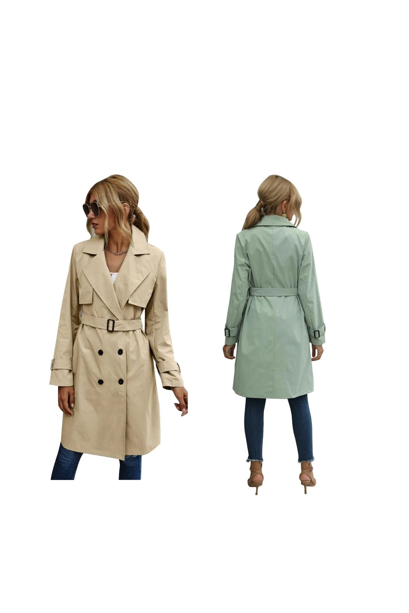 Denise | Trench-coat élégant, tendance et chic