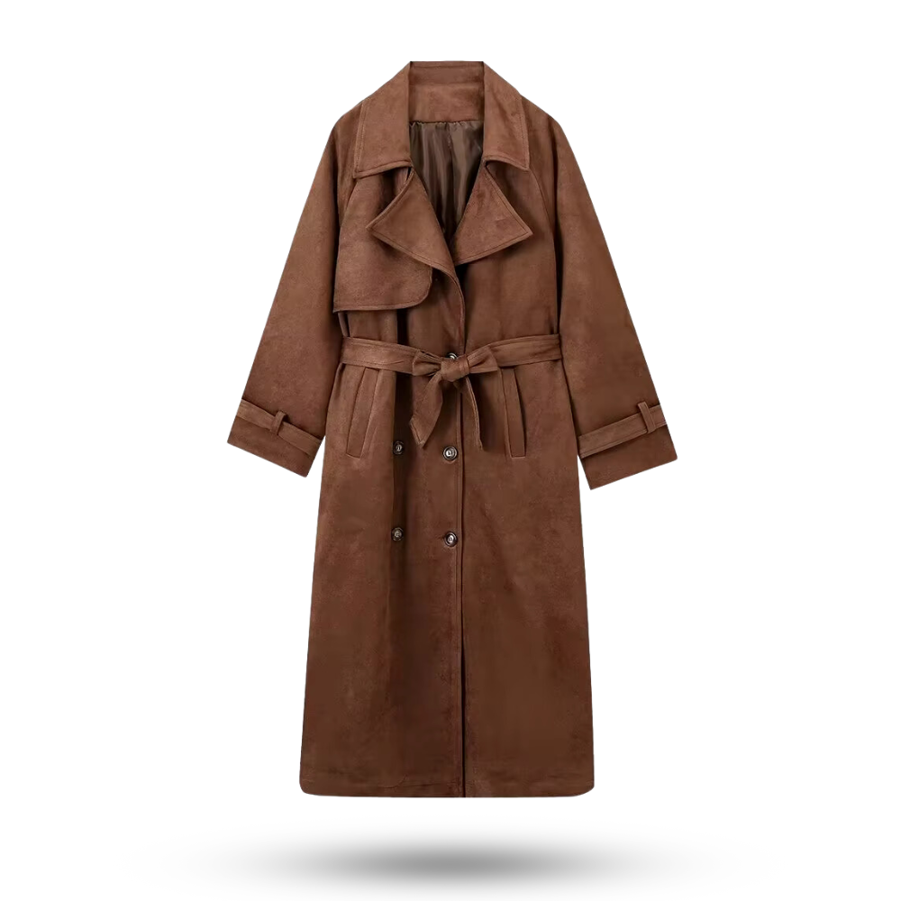 Molly™ | Trench-coat en faux daim