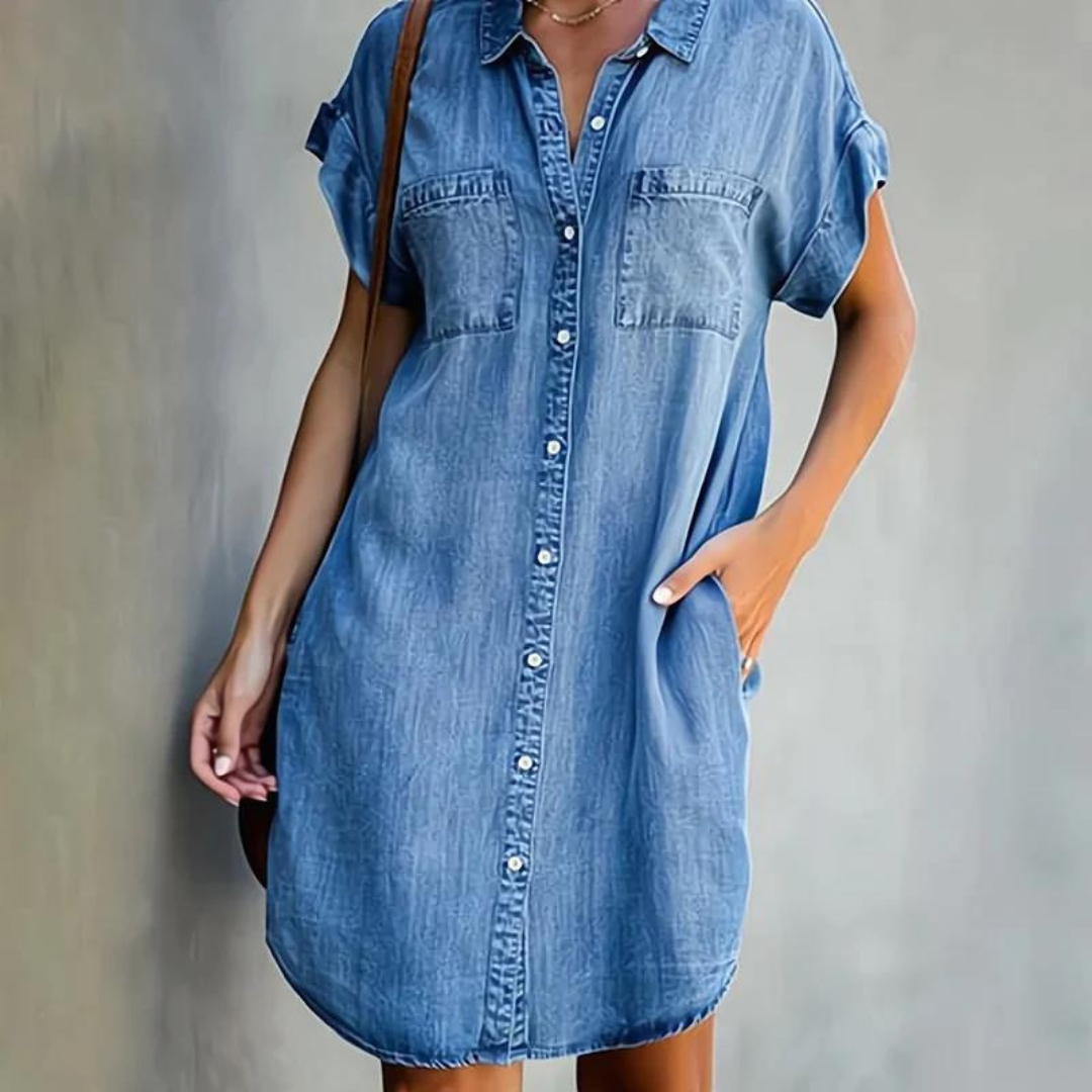 Gisèle | Robe en jean