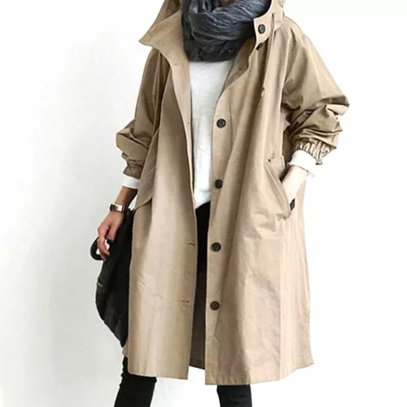 Mandy™ | Trench- manteau élégant et déperlant