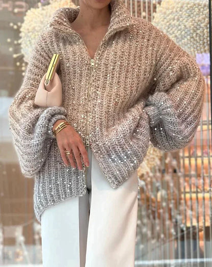 Clara | Pull à paillettes Angelic pour femmes