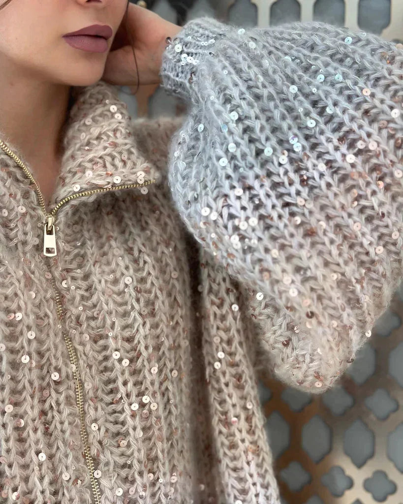 Clara | Pull à paillettes Angelic pour femmes