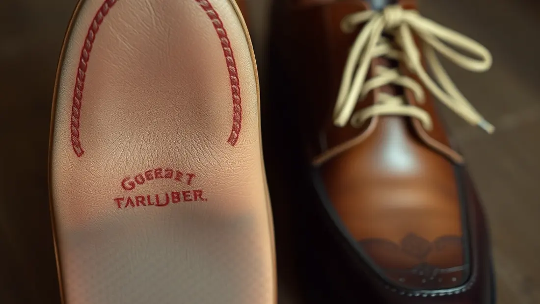Semelle de chaussure en cuir
